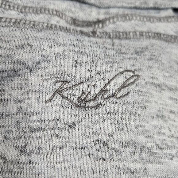 KUHL gray cowl neck Lea pullover sweatshirt‎ sweater with thumb holes M - Picture 10 of 13